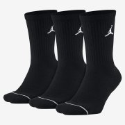 Meia de Basquete Jordan Jumpman Crew (3 pares)